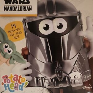 Disney Star Wars Mandalorian Potato Head - Silver and Green